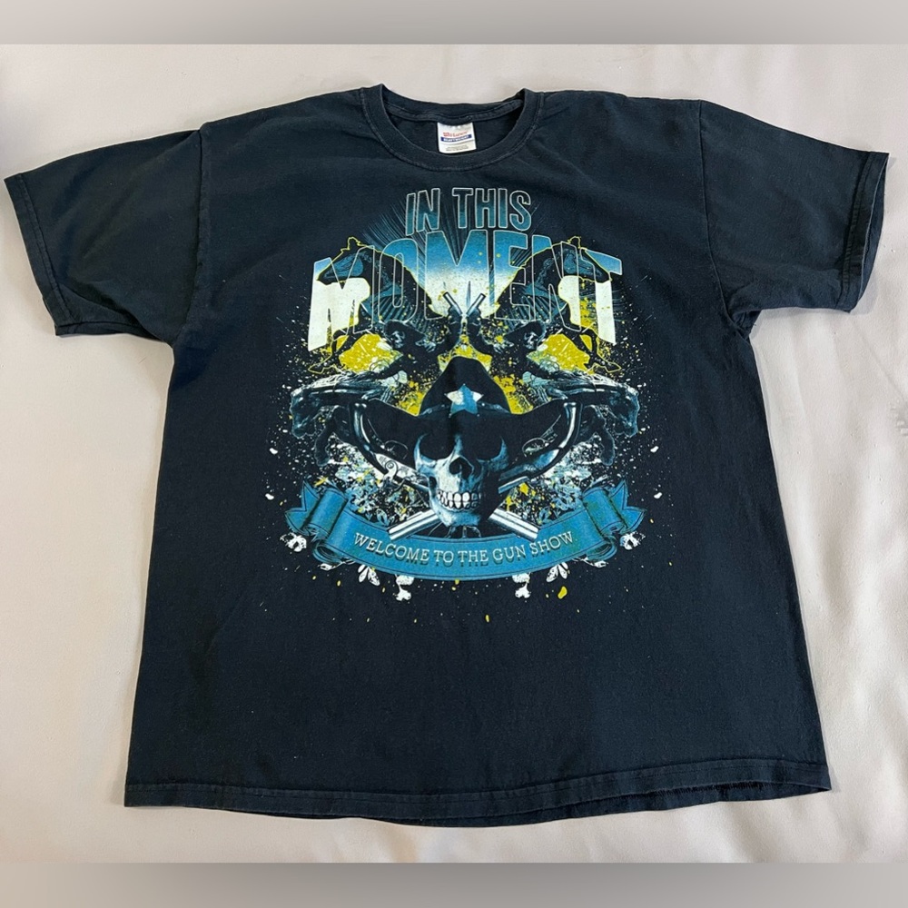 In This Moment Welcome To The‎ Gun Show T Shirt Mens Sz XL